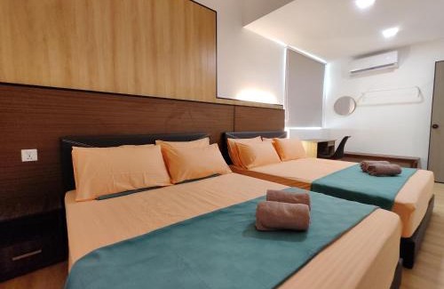 Sibu Apartamento | Sibu Q2 Homestay -1st Floor, 4 Rooms 5 Beds