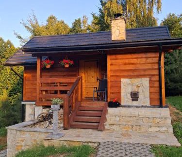 gmina Tarnowiec Casa | Siedlisko Sielska Dolina Nad Stawem luksusowy domek całoroczny z fińską sauną