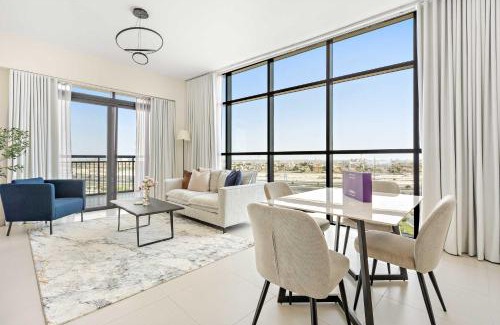 Al Raha Beach Apartamento | Silkhaus Bright 1BDR Stay in The View Tower
