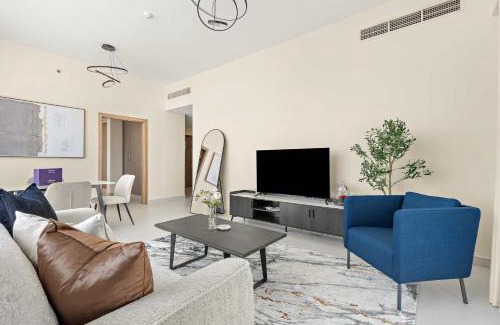 Al Raha Beach Apartamento | Silkhaus Bright 1BDR Stay in The View Tower