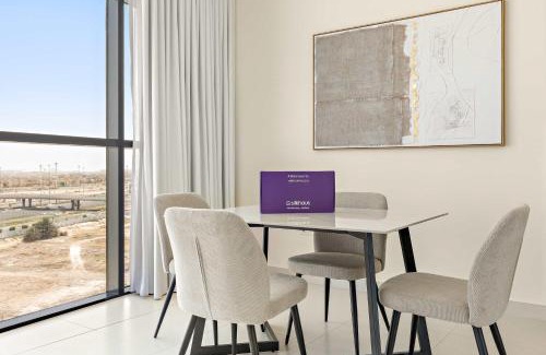 Al Raha Beach Apartamento | Silkhaus Bright 1BDR Stay in The View Tower