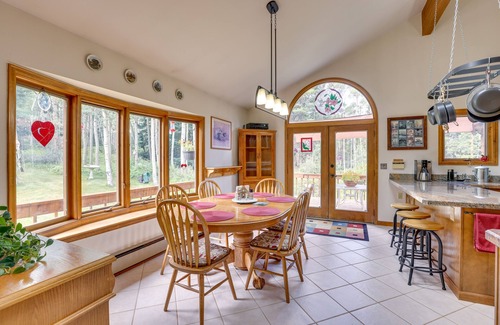 Silver Plume Casa | Silver Plume Mountain Haven with Views & Deck!
