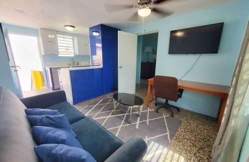 San Juan Apartamento | Simple & Comfy 1BR, Walk to Beach, Ferry & Dining -UNIT 6
