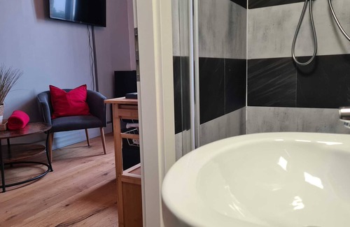 Anklam Apartamento | Single room 15 - Altes Lazarett guest house
