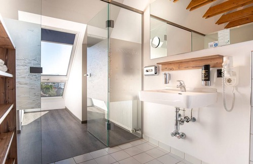 Pradl Hotel | Habitación Individual Business con ducha, WC - BinderS Budget City-Mountain Hotel