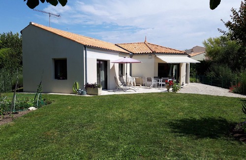 Quartier de l'Hippodrome Casa | Casa de una planta 4 pers, jardín, BBQ, WIFI, mascotas OK - Châtelaillon-Plage