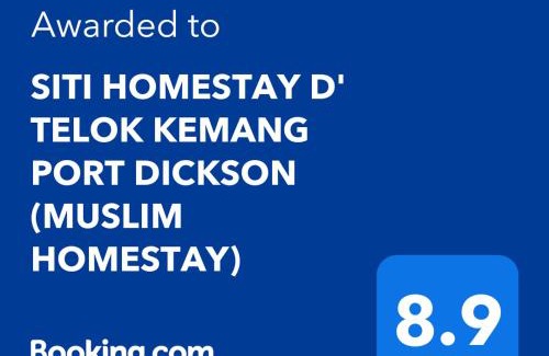 Port Dickson Casa | SITI HOMESTAY D' TELOK KEMANG PORT DICKSON (MUSLIM HOMESTAY)