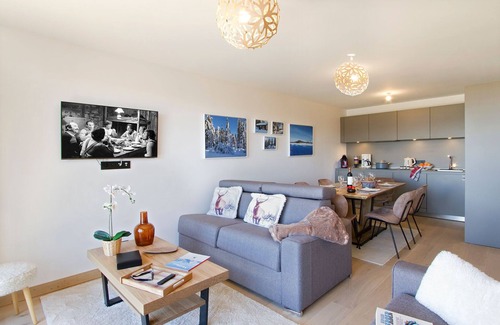 Bergers Condominio | Ski aux pieds ! T2 avec accès piscine, TV, parking