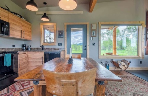 Driggs Casa | Ski Cabin Vibes on Ski Hill Road with Teton Views