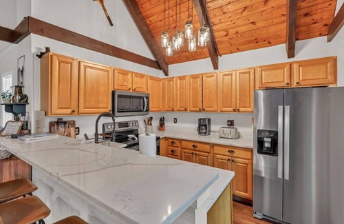 Beech Mountain Chalet De Esquí | Ski Chalet at Beech Mountain with Hot Tub