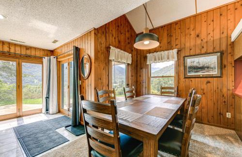 Valley Creek Run Casa | Ski, Hike and Fish Mtn-View Maggie Valley Retreat