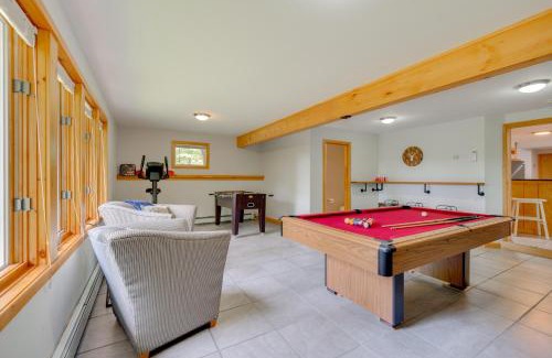 Campton Casa | Ski, Hike and Game White Mountains Family Retreat