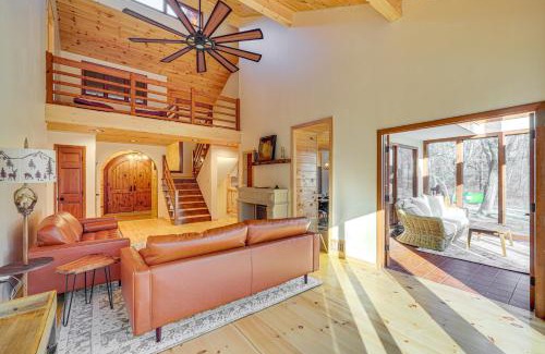 Pocono Summit Casa | Ski, Hike and More Spacious Log Cabin in Long Pond
