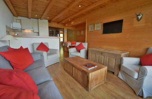 Val d'Illiez Apartamento | Ski in & out en Portes du Soleil, apartamento soleado frente a los Dents du Midi