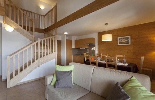 Sainte-Foy-Tarentaise Apartamento | Centro estación, fitness, piscina, terraza, balcón, tv, local para esquís, 57-63m²
