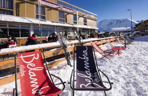 Orcieres-Merlette Apartamento | Resort center, view mountain, tv, ski locker, 25-30m², Orcières Merlette 1850