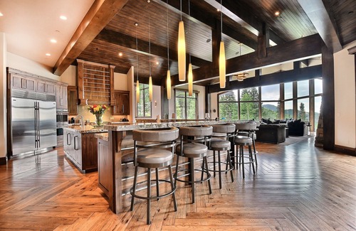 Park City Casa | Mansión de lujo en la ciudad de Park-ski-in / ski-out con magníficas vistas