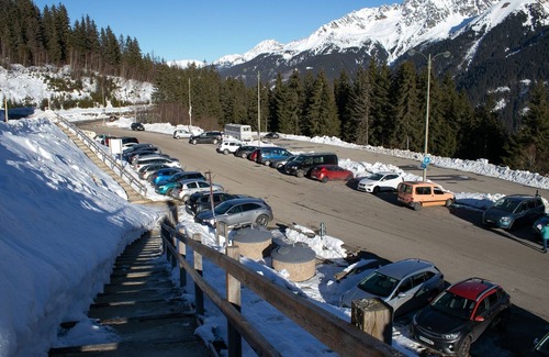Le Pleynet Apartamento | Ski in, ski out studio for 4 in the 7 Laux ski resort