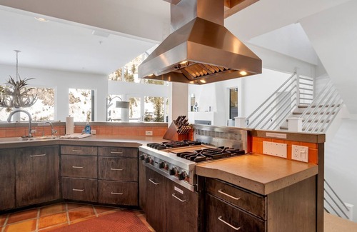 Salt Lake Mountain Resorts Casa | Ski in/ski out to Alta in this bright, breathtaking new home that sleeps 12 with fireplace!