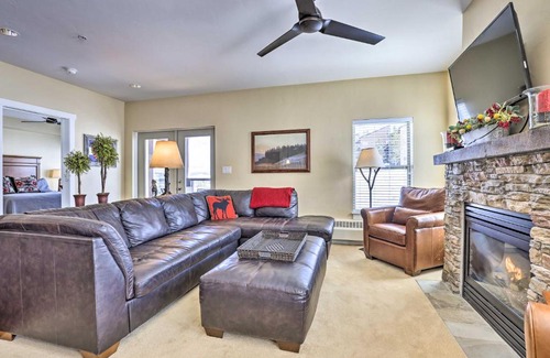 Silvercreek Apartamento | Ski-InandSki-Out Granby Base Camp Escape with Balcony