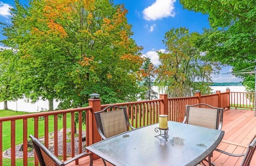 Mosinee Cabina | Skipping Rock Retreat, Mosinee WI Completely updated lakefront get-away.