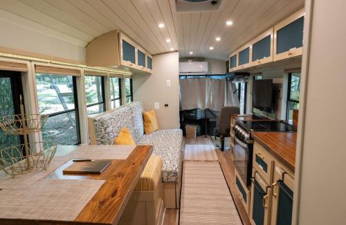 Crellin Casa | Skoolie Season - A Romantic Bus Escape on a Farm