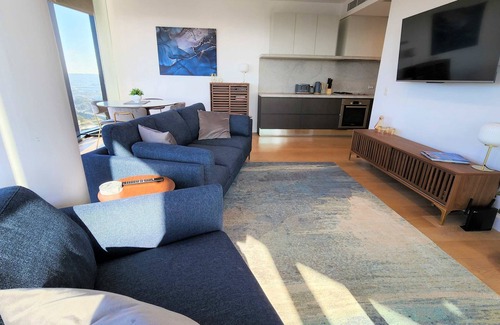 South Yarra Apartamento | Sky-high South Yarra luxury 2 bed sleeping up to 4