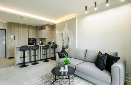 Baluty Apartamento | SKY Home- Penthouse Sky -Manufaktura, Bezpłatny, Parking, Klimatyzacja, Dostęp na Kod