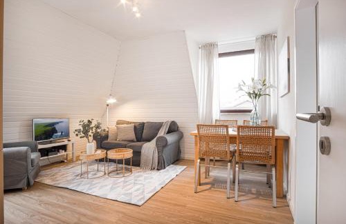 St. Peter-Ording Apartamento | Sky & Sand SPO Salzwiese I Strandurlaub am Leuchtturm, 4 Betten, Geschirrspüler