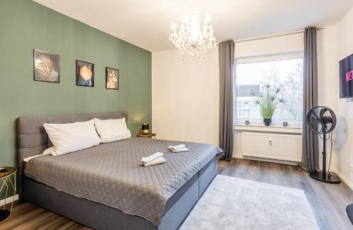 Warendorf Apartamento | Sky Suite I Klima I Whirlpool I Smart-TV I Gas-BBQ