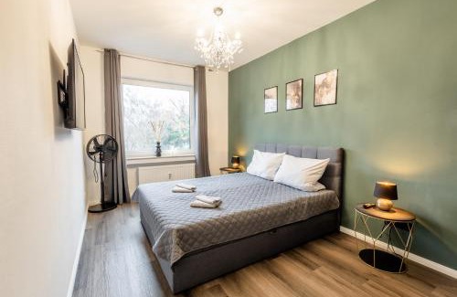 Warendorf Apartamento | Sky Suite I Klima I Whirlpool I Smart-TV I Gas-BBQ
