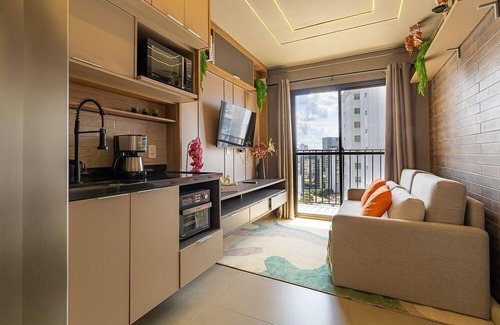 Pinheiros Apartamento | Sky Vibe 19th with 1 Bedroom Px Shop Eldorado and Metro