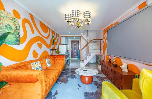 Futian Apartamento | SKYINN Aparment 橙堡整套复式公寓