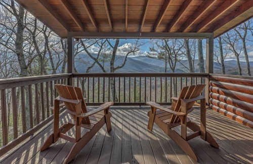 Blue Ridge Cabina | Skyline Lodge- Comunidad cerrada | Privado y pacífico | Camino pavimentado