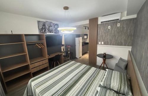 Rio Branco Apartamento | Skyline Porto Alegre - Apartamento mobiliado com Wi-Fi e academia no condomínio