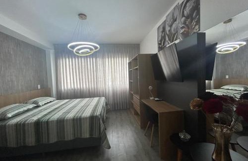 Rio Branco Apartamento | Skyline Porto Alegre - Apartamento mobiliado com Wi-Fi e academia no condomínio
