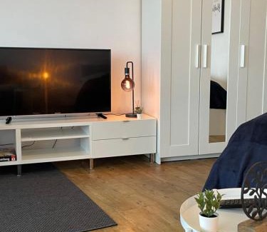 Antonsviertel Apartamento | Skyline Suite Augsburg-Stilvoll & zentral