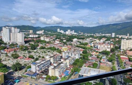 George Town Apartamento | SkyPool 2Br 8pax Premium Suites Beacon Georgetown Penang