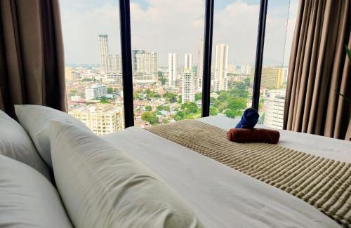 George Town Apartamento | SkyPool 2BR 9pax Premium Suite@Beacon @Georgetown @Penang
