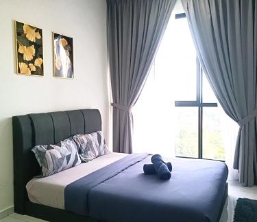 Bukit Indah Casa | Skytrees Serviced Apartment Aeon Bukit Indah with TV box-B22