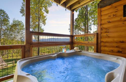 Sevierville Chalet De Esquí | Skyview Serenity by Ghosal Luxury Lodging