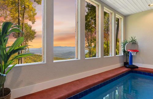 Sevierville Chalet De Esquí | Skyview Serenity by Ghosal Luxury Lodging
