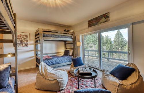 Truckee Casa | Sleek Hill Haven with Martis Valley Views