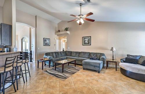 Green Valley North Casa | Sleek Vegas Home with Private Pool, Game Room!