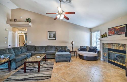 Green Valley North Casa | Sleek Vegas Home with Private Pool, Game Room!