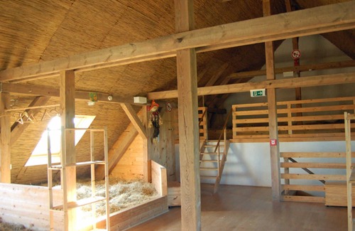 Putbus Casa | Cama para dormir en Heukoje (Recuadro 3) - Literas de heno en la casa de campo