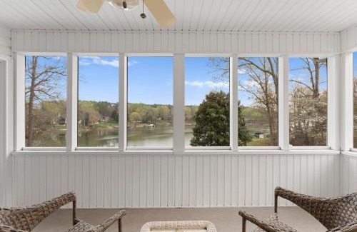 Sherrills Ford Casa | Sleeps 22 Lakefront w Private Dock Pool 2 Houses Lake Living by AvantStay