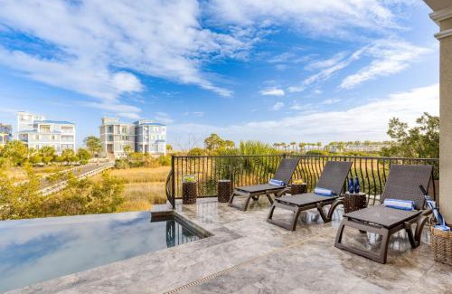 Palmetto Dunes Casa | Sleeps 24 Priv Beach Boardwalk Pool Ocean View 24 Bradley Cir by AvantStay