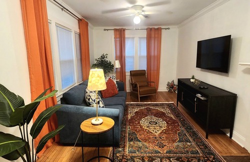 Fort Mill Apartamento | Sleeps 6 / Smart TVs / Fenced Backyard / Self Check-In / Private Office