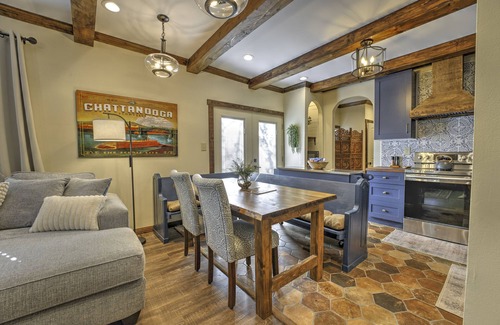 Northside Casa | Sleeps 8, hot tub, family friendly with fenced yard, arcade, fire pit
